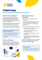 Colposcopy fact sheet