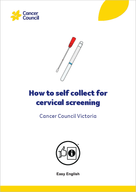 How to self collect for cervical screening