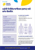 Hpv fact sheet punjabi